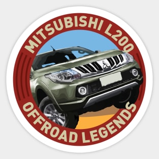 4x4 Offroad Legends: Mitsubishi L200 Sticker